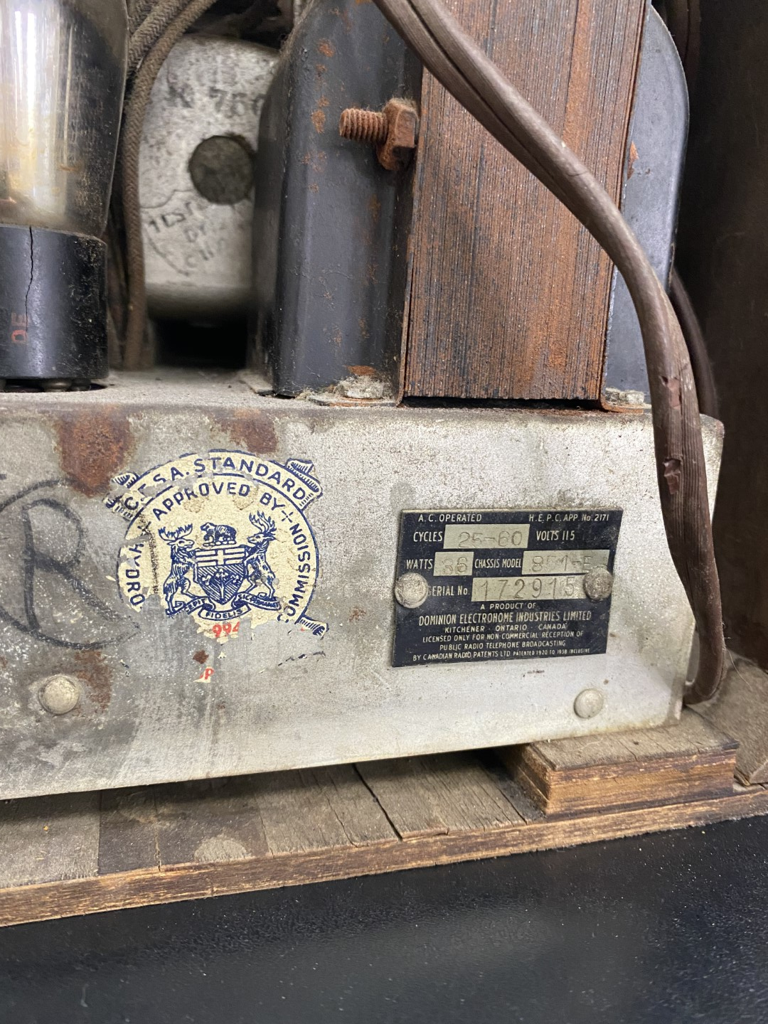 Radios for Sale Victoria, BC Canadian Vintage Radio Society