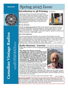 Spring 2025 Newsletter